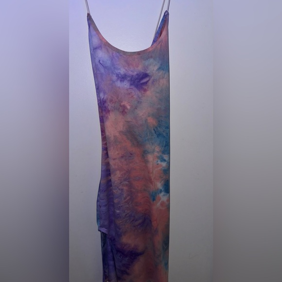 Cotton Candy fitted dress💓💙. Very stretchy. - Picture 1 of 3